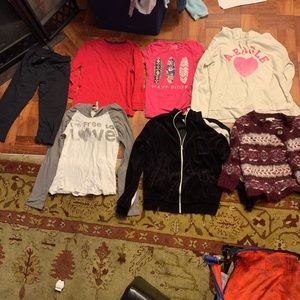 Girls casual clothing bundle size medium